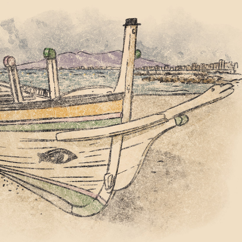 La barca de jábega en La Térmica